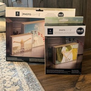 Back lit photo display kit